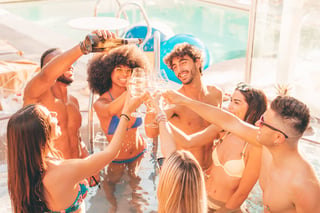Ibiza Rocks hotel pool party venue