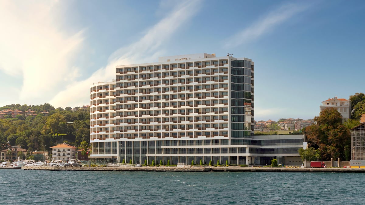 Raffles Istanbul luxury hotel Bosphorus