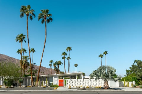 Palm Springs mid-century modern villa