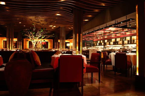 Fusion Sushi Restaurant Interior