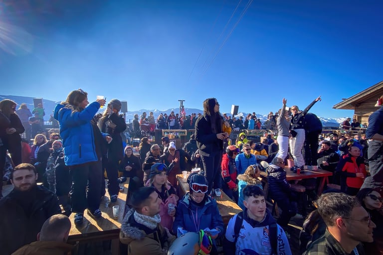 La Folie Douce Val d'Isère après ski