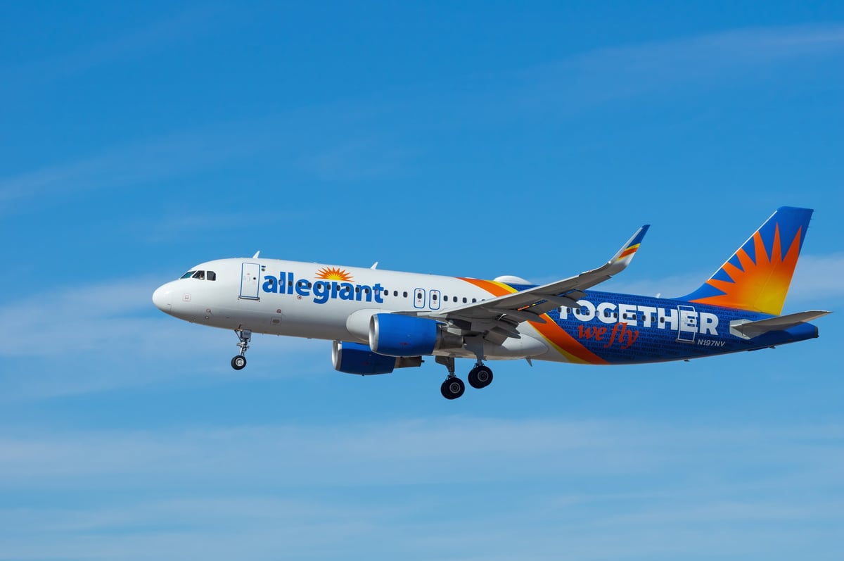 Allegiant Air Airbus A320 aircraft