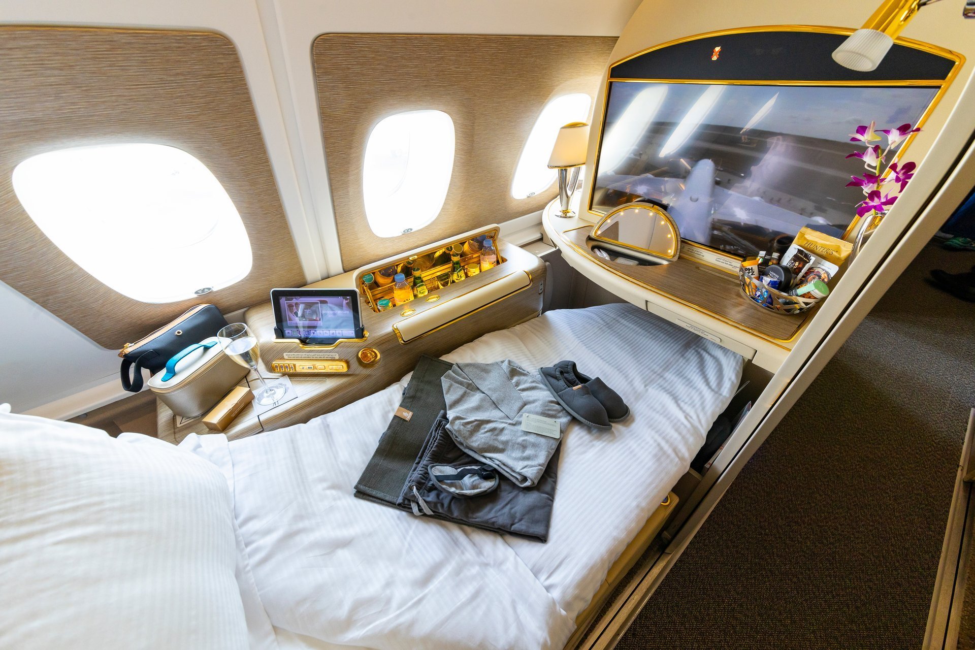 Luxury Emirates First Class Suite