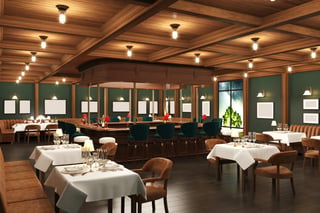 Carbone restaurant interior