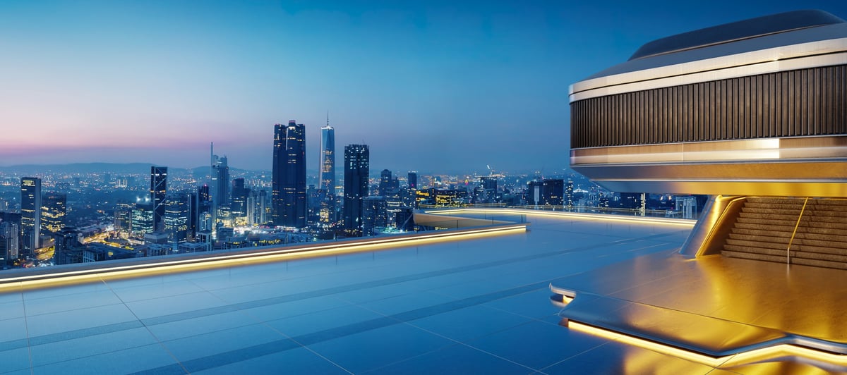Dubai luxury skyline penthouse
