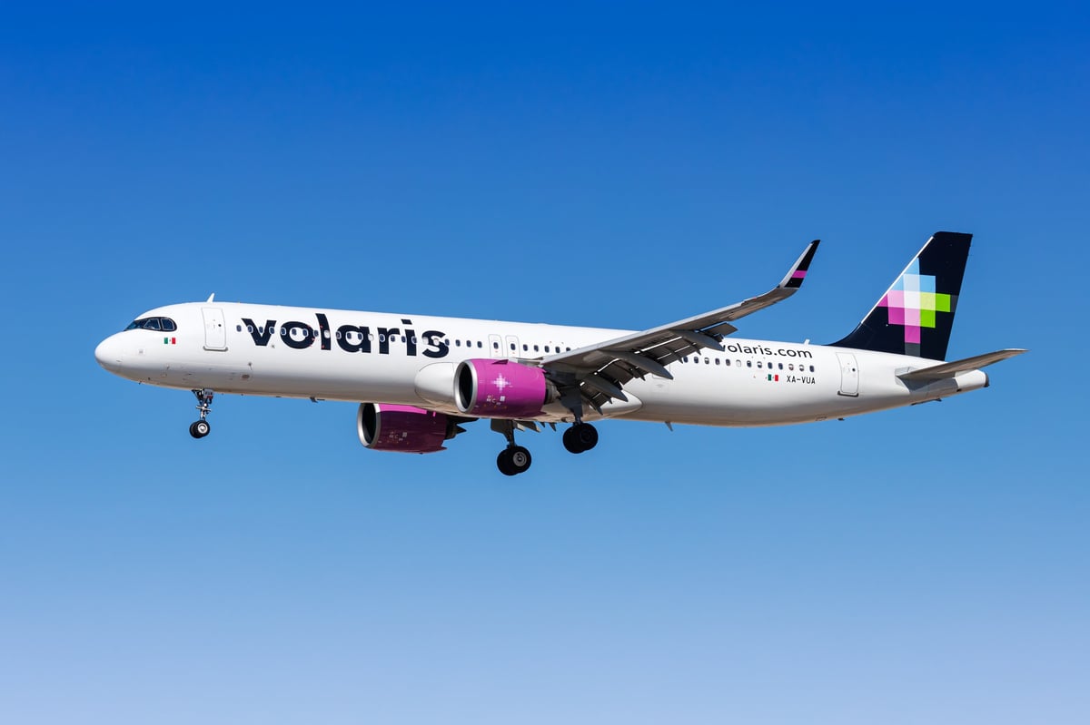Volaris Airbus A321 aircraft