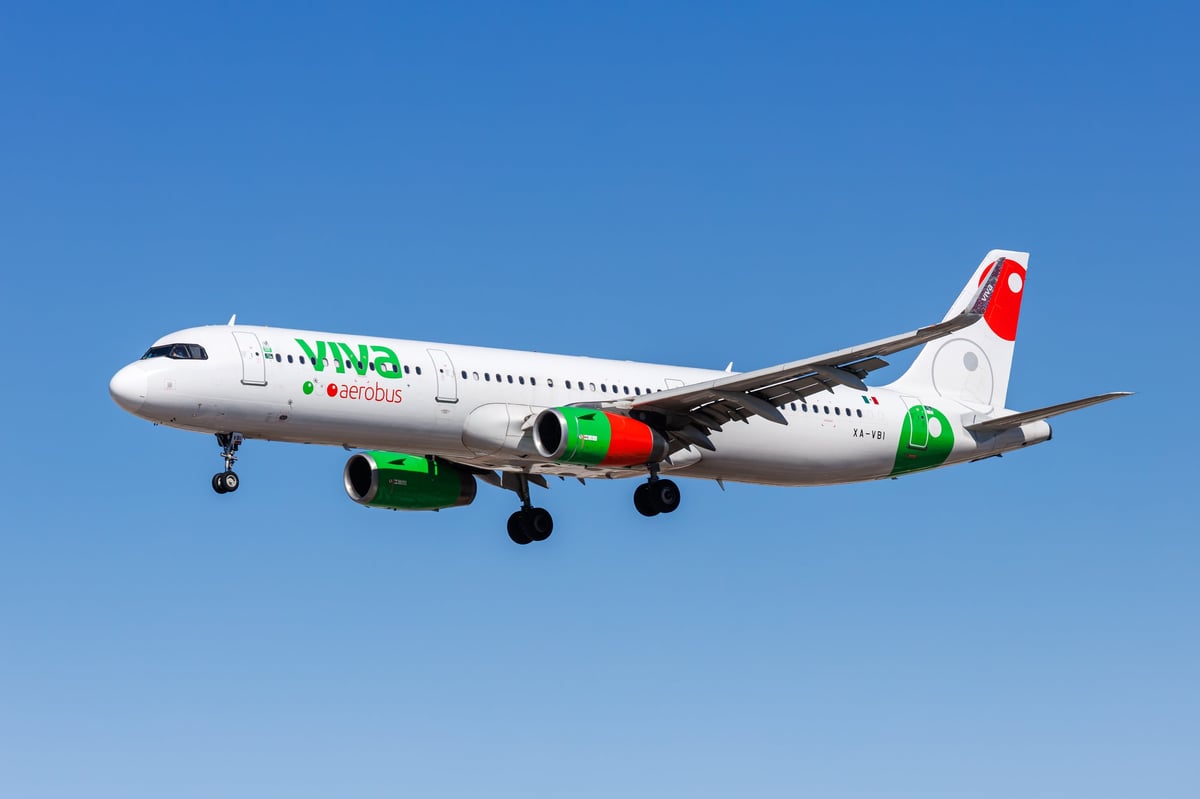 Viva Aerobus Airbus A321 aircraft