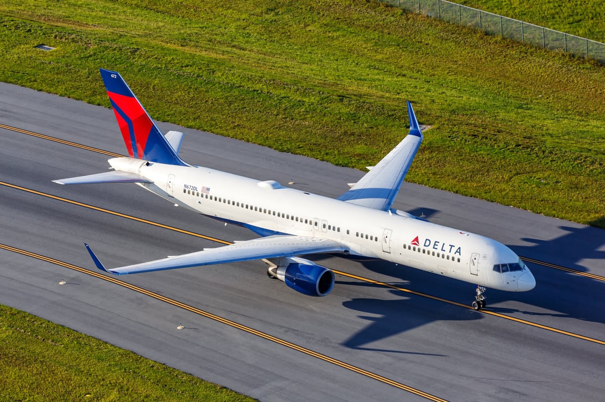 Delta Air Lines Boeing 757 aircraft
