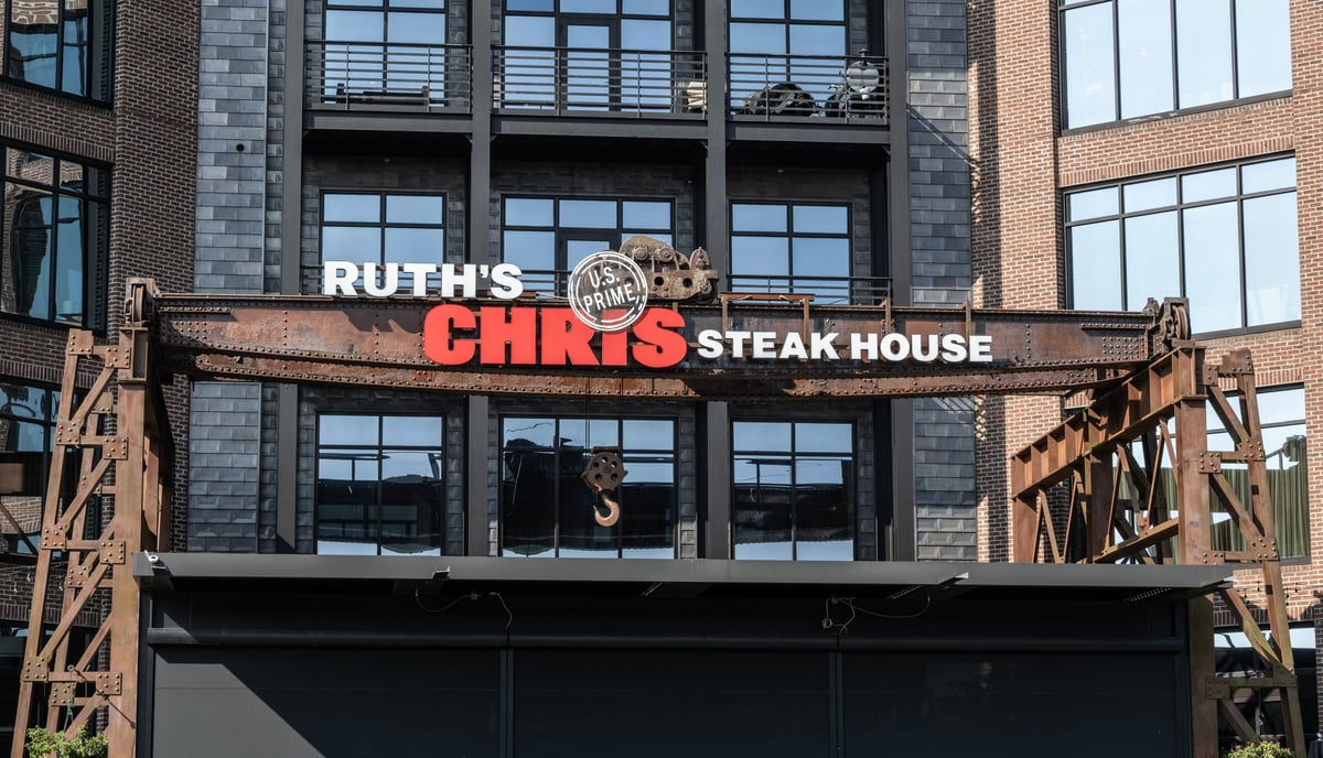 Ruth's Chris Steak House Restaurant elegant dining