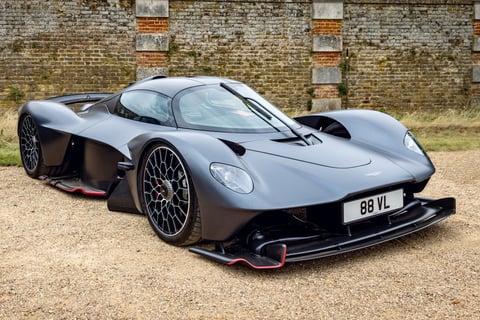 Aston Martin Valkyrie at Concours of Elegance Hampton Court Palace London