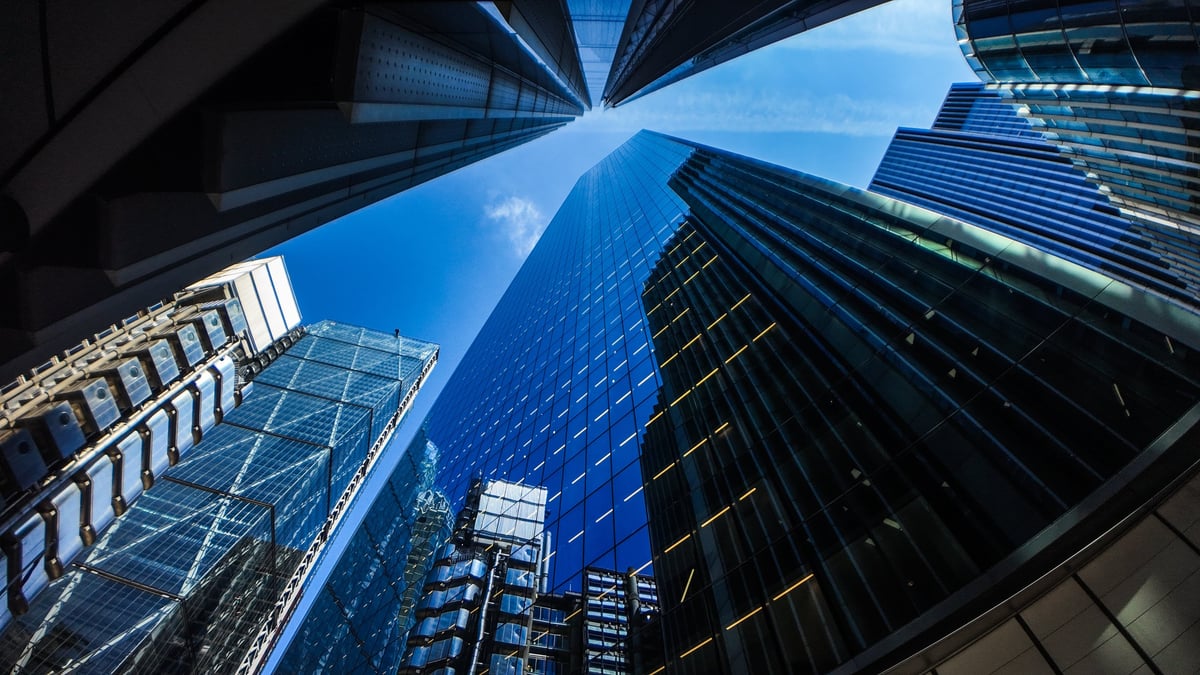 Building Exterior, Office Building Exterior, Tree, Glass - Material, Skyscraper