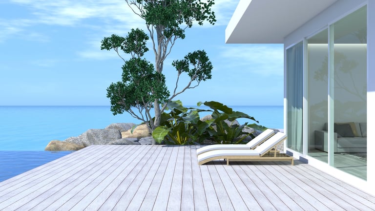 The Bay Hotel Zakynthos seaside terrace pool