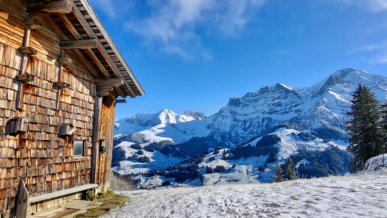 Gstaad Swiss Alps luxury chalet