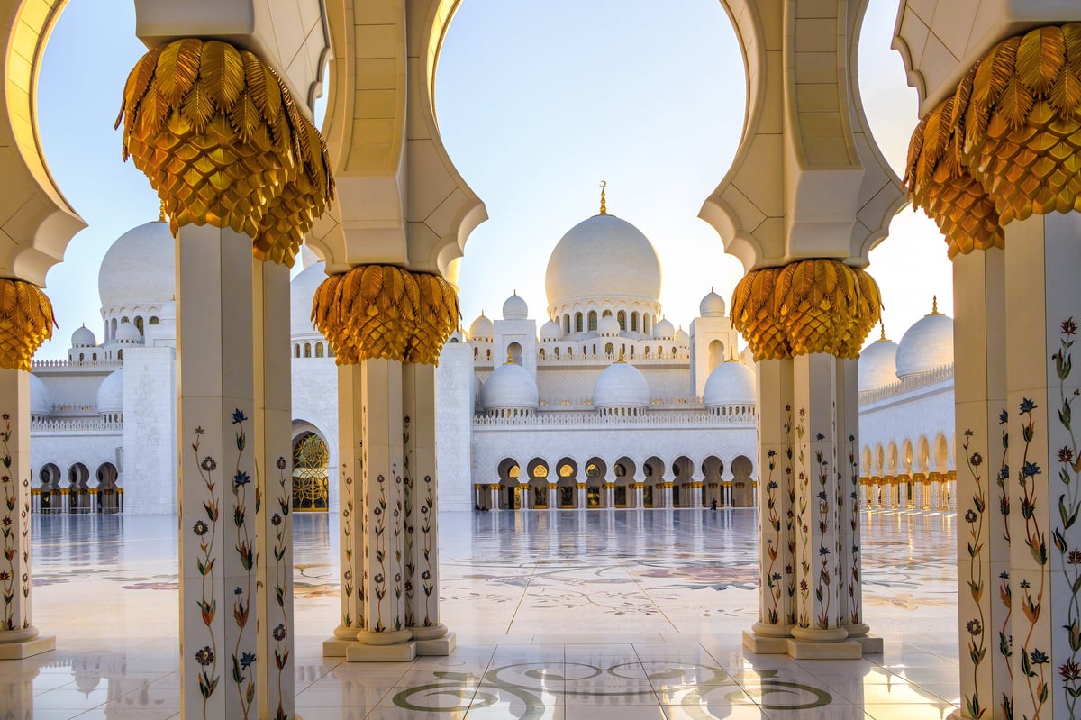 Sheikh Zayed Mosque in Abu Dhabi
