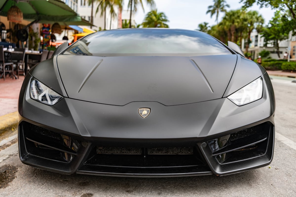 Lamborghini Huracan luxury supercar