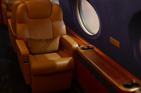 FlyExclusive luxury interior