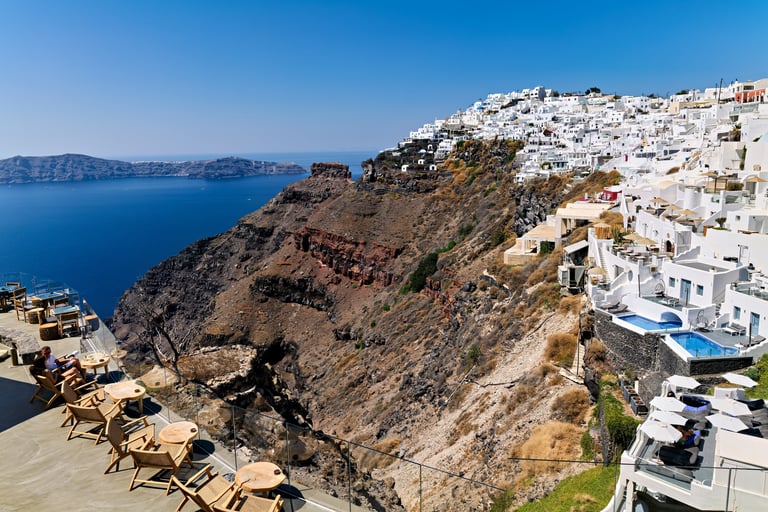 Ristorante Max Positano cliffside dining