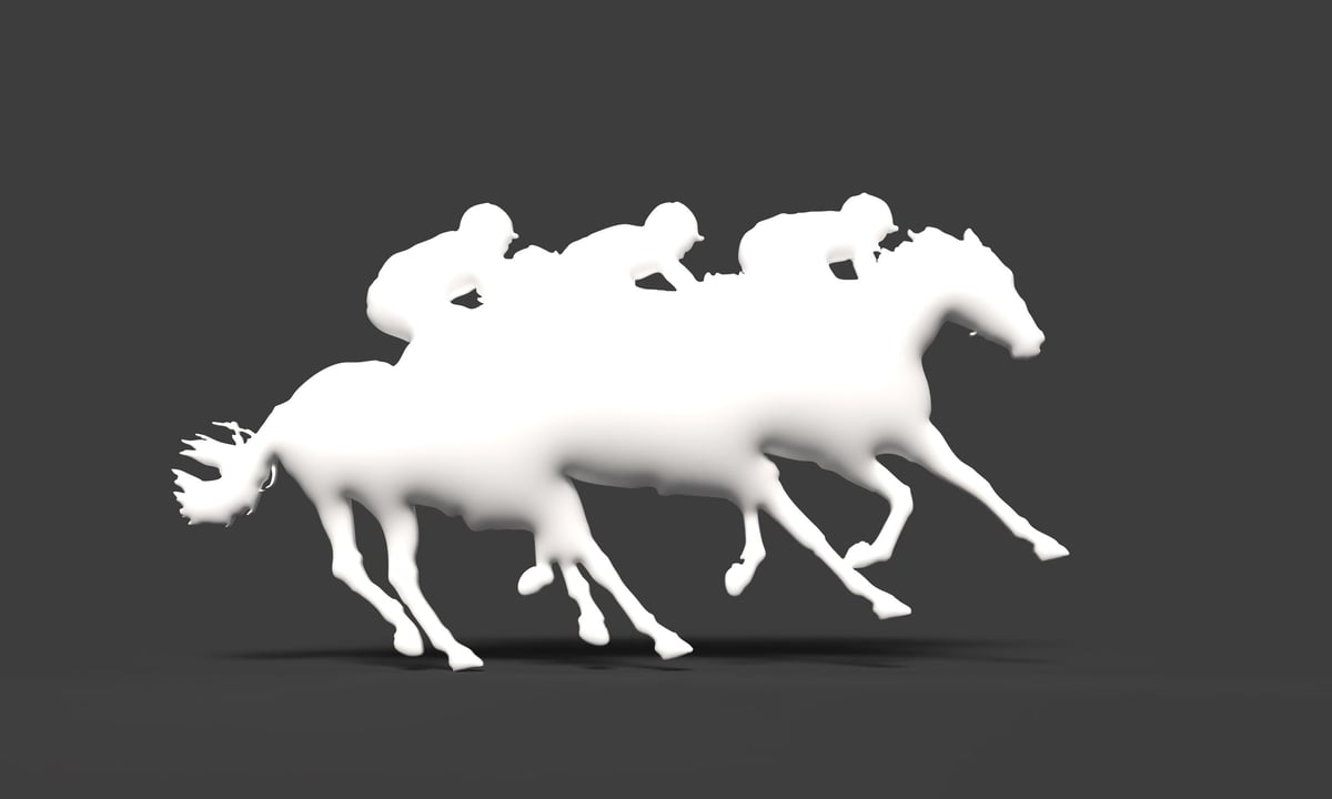 Kentucky Derby style horse racing event