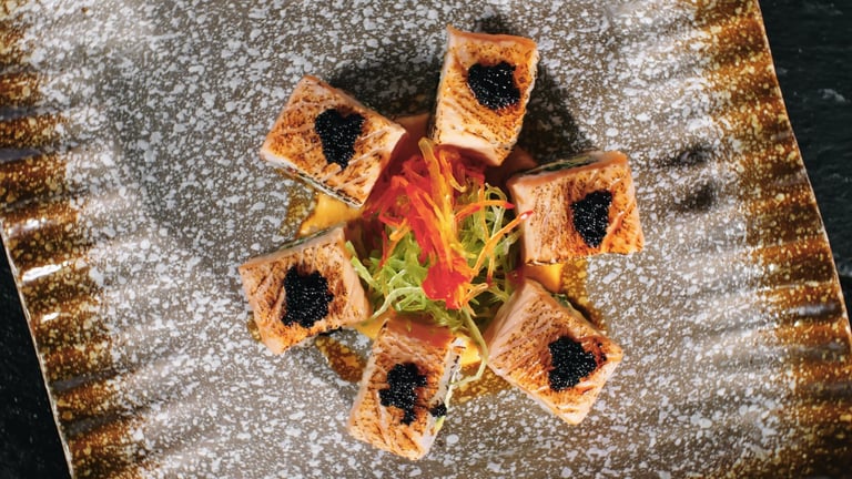 Nobu Rome Japanese restaurant elegant dining