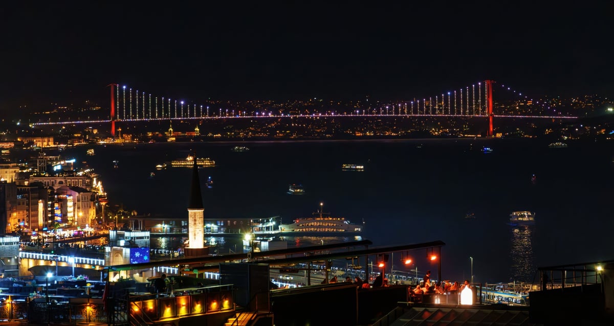 The Marmara Hotels Istanbul Bosphorus view