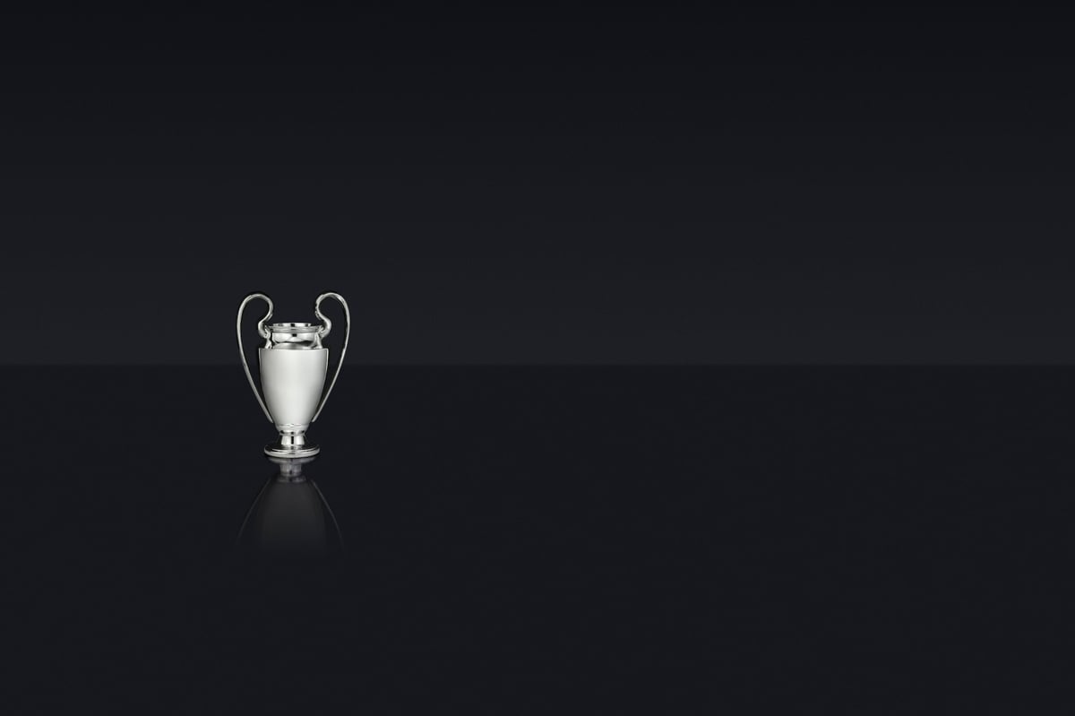 Mini Replica Champions League trophy