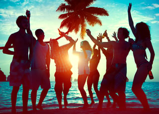 Playa Soleil Ibiza beach club pool party