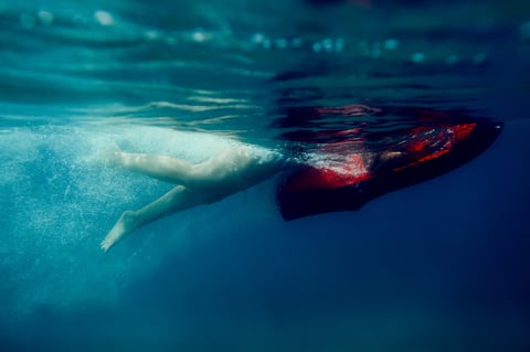 Underwater scooter SeaBob diving