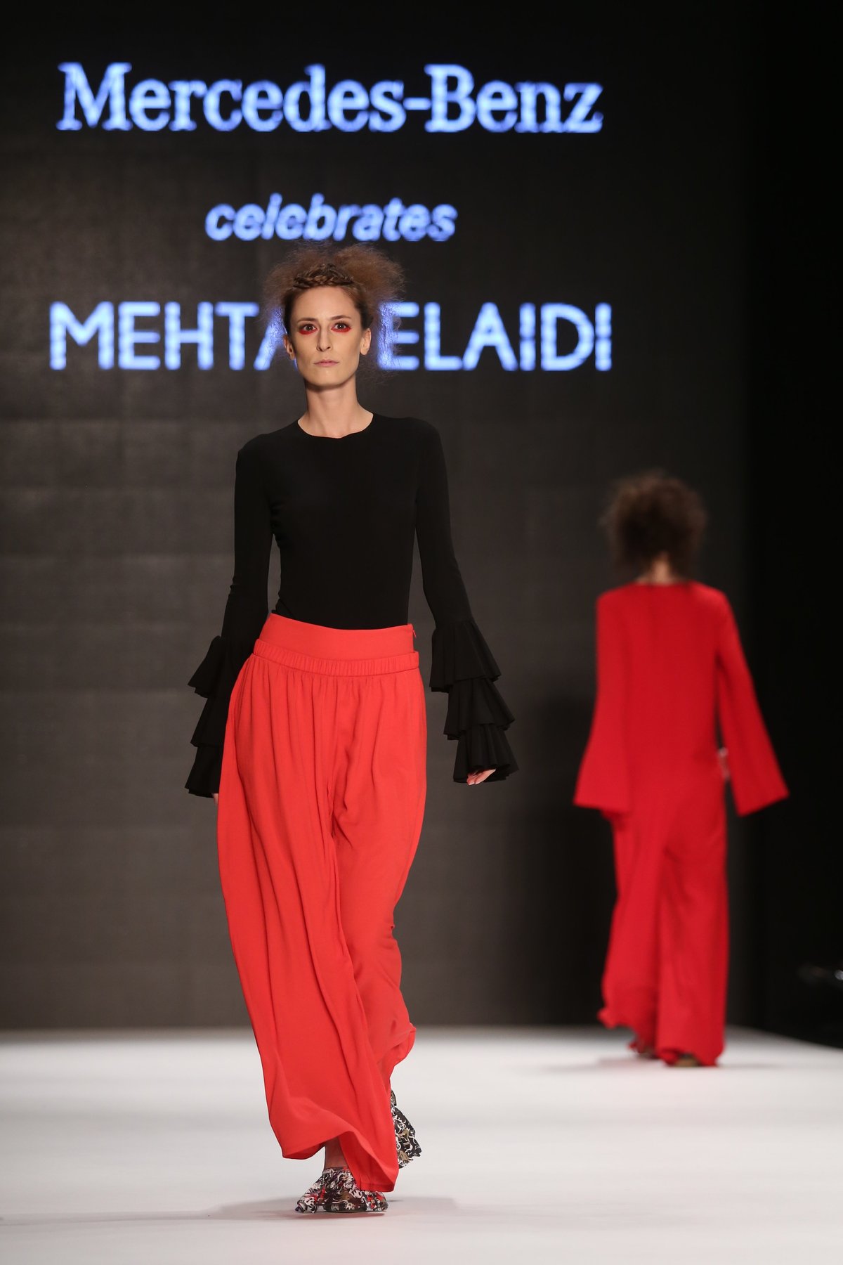 Fashion week runway