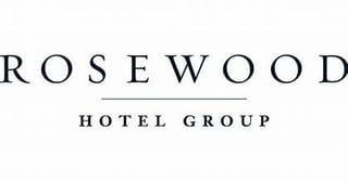 Rosewood Hotel Group logo featuring elegant serif text with underline design