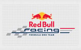 Red Bull Racing Formula One Team logo with bull icon