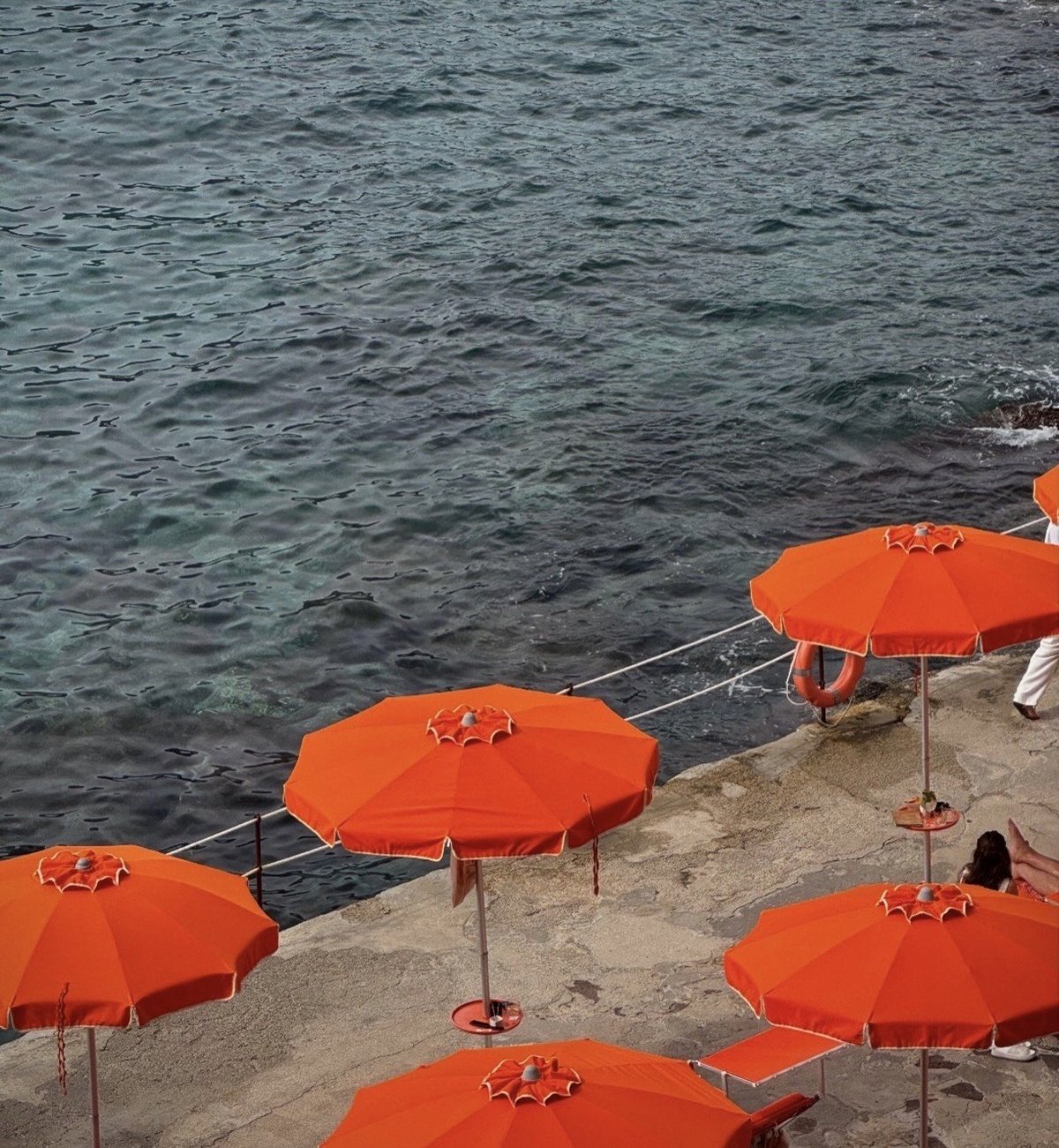 One Fire Beach sunset beach club with open-fire dining on the Amalfi Coast