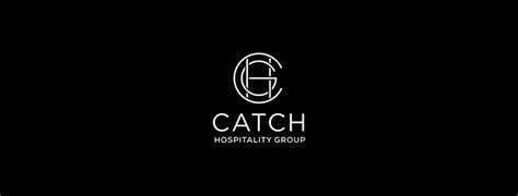CATCH Hospitality Group logo featuring circular design with white text on black background