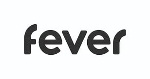 Fever logo in black text